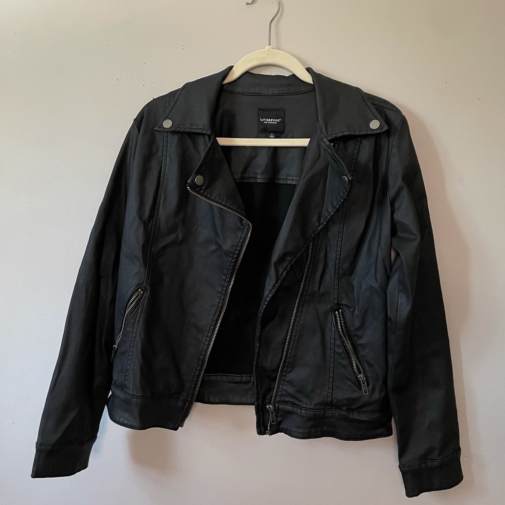 Liverpool Denim Moto Jacket